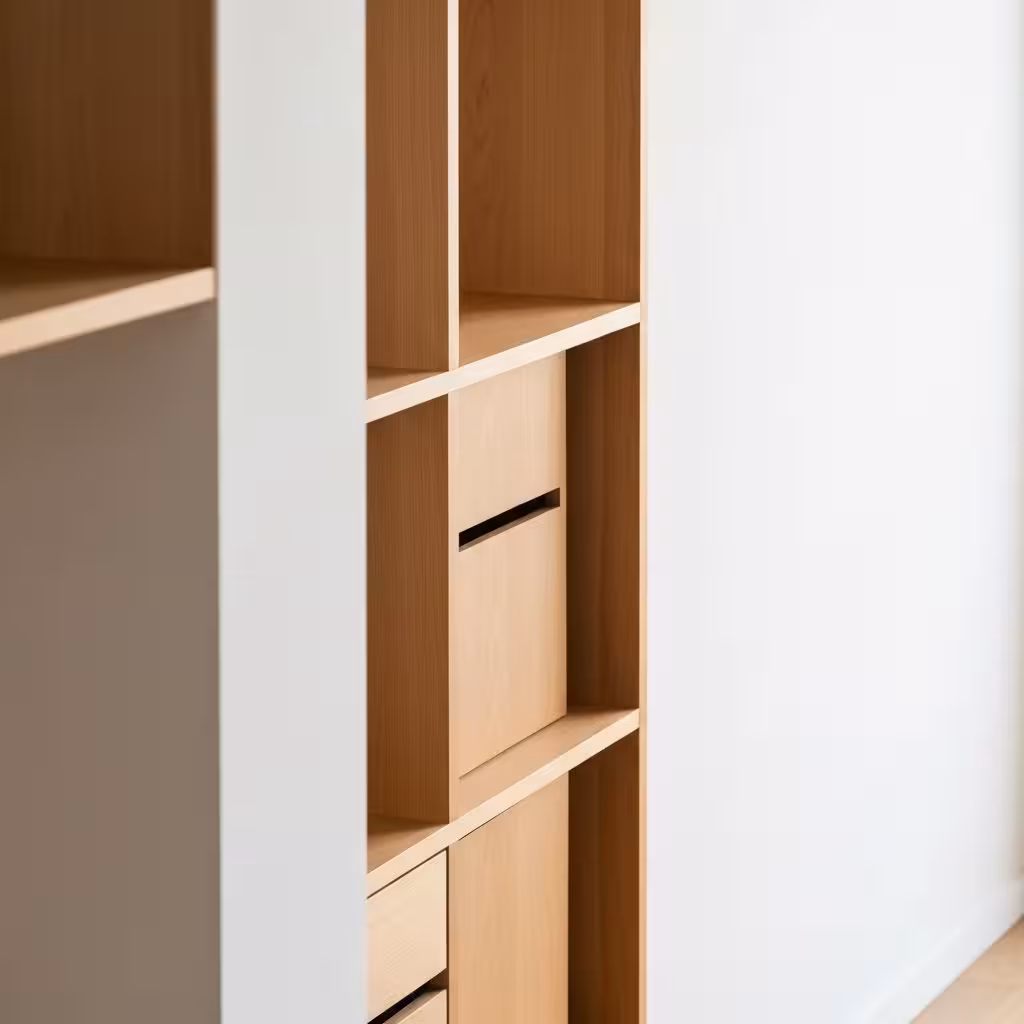 رف كتب معاصر